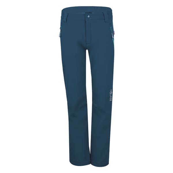 Trollkids Fjell Softshell Bukser Blå 116 cm Dreng