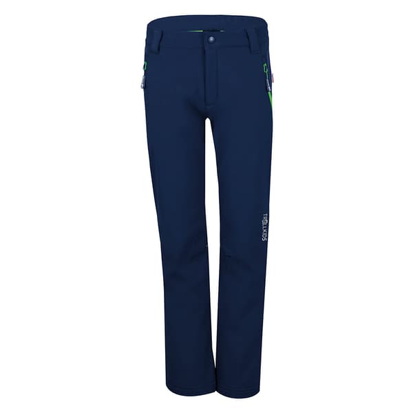 Trollkids Fjell Softshell Byxor Blå 110 cm Pojke