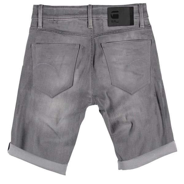 G-star 3301 Slim 1/2 Korta Jeans Grå 27 Man