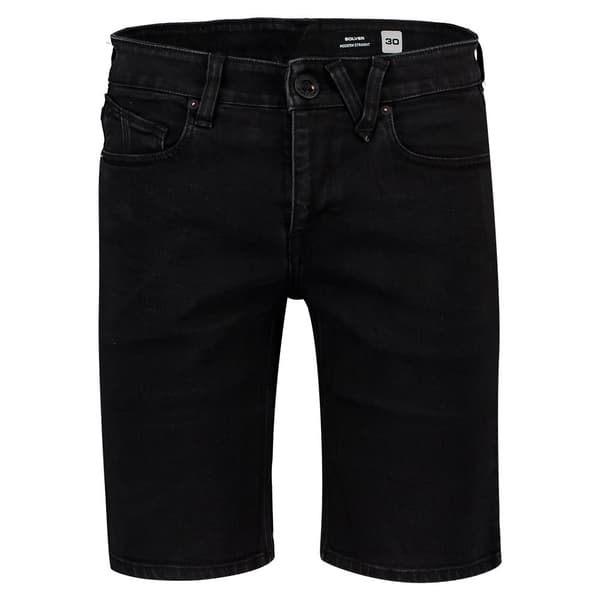 Volcom Solver Korte Jeans Sort 33 Mand