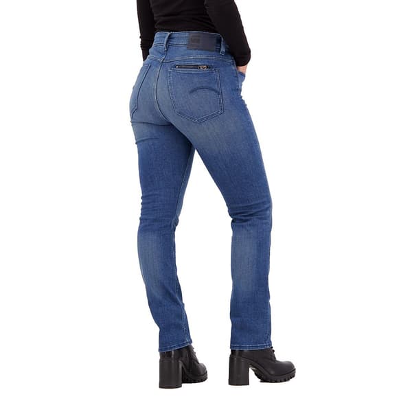 G-star Noxer Straight Jeans Blå 24 / 32 Kvinna