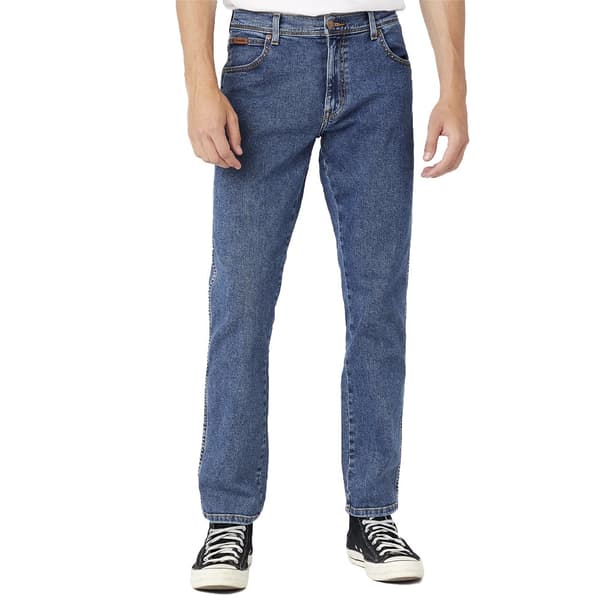 Wrangler Texas Slim Jeans Blå 48 / 32 Man