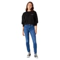 Miniatyrbillede 6 af 8: Wrangler High Rise Skinny Højtaljede Jeans Blå 29 / 34 Kvinde