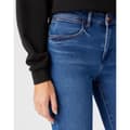 Miniatyrbillede 7 af 8: Wrangler High Rise Skinny Højtaljede Jeans Blå 29 / 34 Kvinde