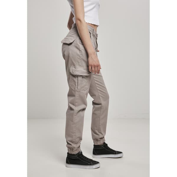 Urban Classics Big Cargobukser Med Høj Talje Rosa 34 Kvinde