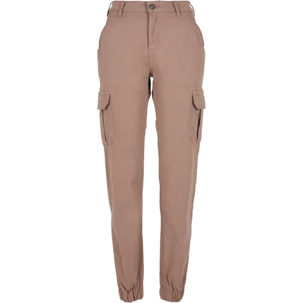 Urban Classics Big Cargobukser Med Høj Talje Rosa 34 Kvinde