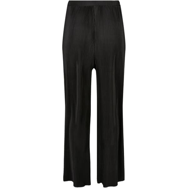 Urban Classics Plisse Højtaljede Bukser Sort 4XL Kvinde