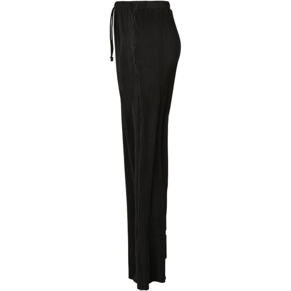 Urban Classics Plisse Højtaljede Bukser Sort 4XL Kvinde