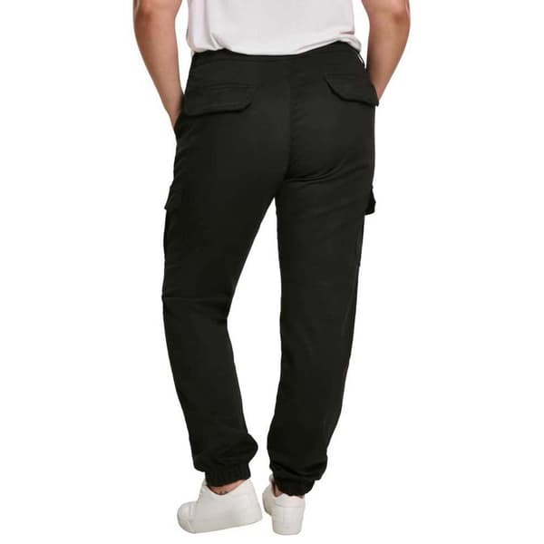 Urban Classics High Waist Cargobukser Sort 34 Kvinde