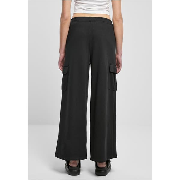 Urban Classics Terry Cargobukser Med Høj Talje Sort 3XL Kvinde