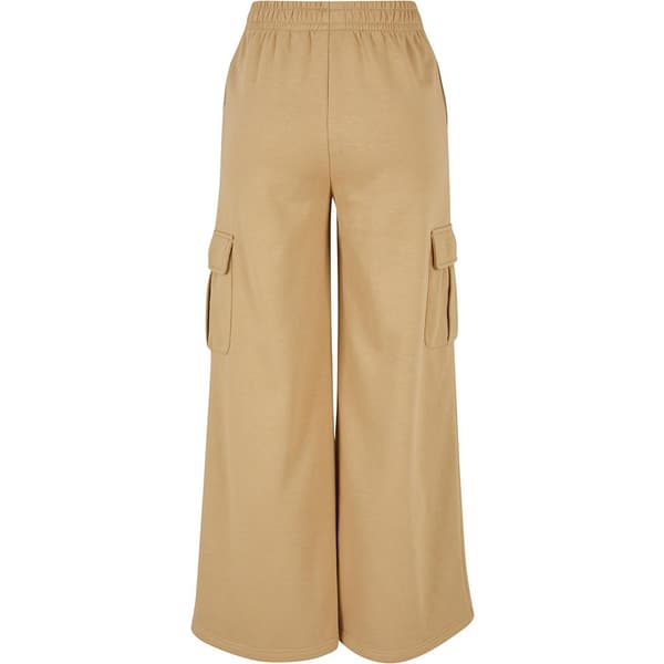Urban Classics Terry Cargobukser Med Høj Talje Beige L Kvinde