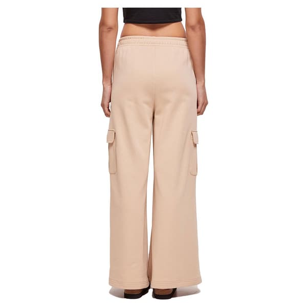 Urban Classics Terry Cargobukser Med Høj Talje Beige L Kvinde