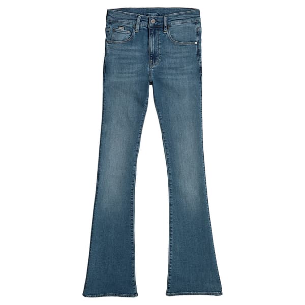 G-star 3301 Flare Jeans Blå 27 / 30 Kvinna
