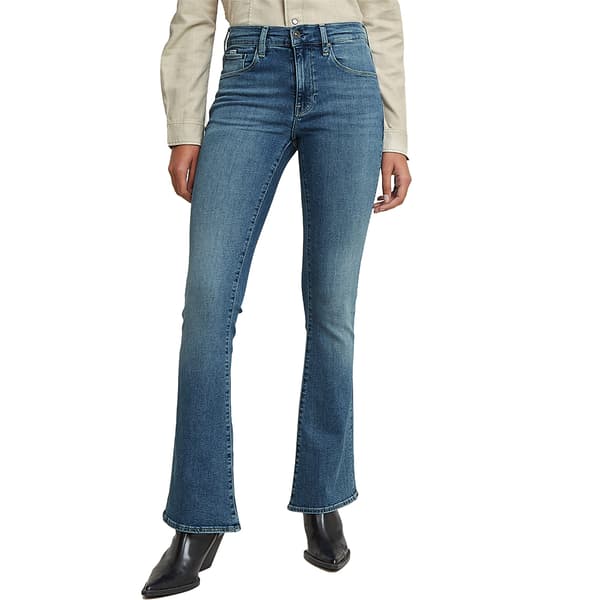 G-star 3301 Flare Jeans Blå 27 / 30 Kvinna