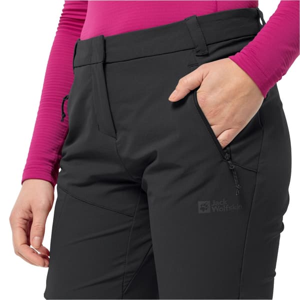 Jack Wolfskin Glastal Winter Byxor Svart 36 / Short Kvinna