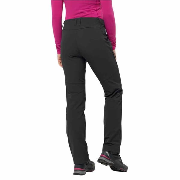 Jack Wolfskin Glastal Winter Byxor Svart 36 / Short Kvinna