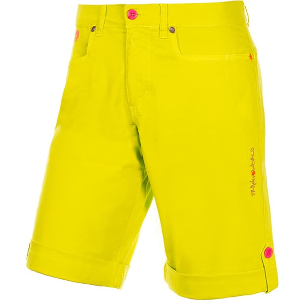 Trangoworld Longa Bermuda Shorts Gul S Kvinde