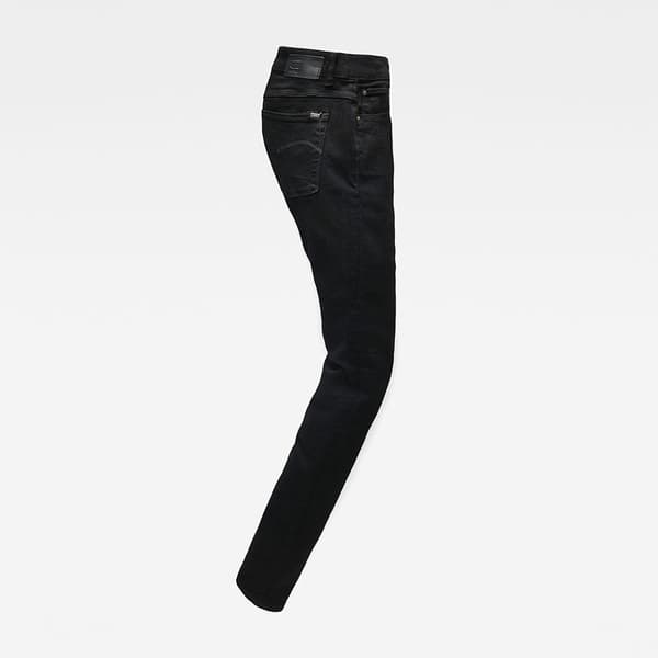 G-star 3301 High Waist Skinny Jeans Svart 28 / 32 Kvinna