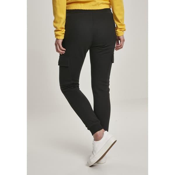 Urban Classics Camo Terry Bukser Sort S Kvinde