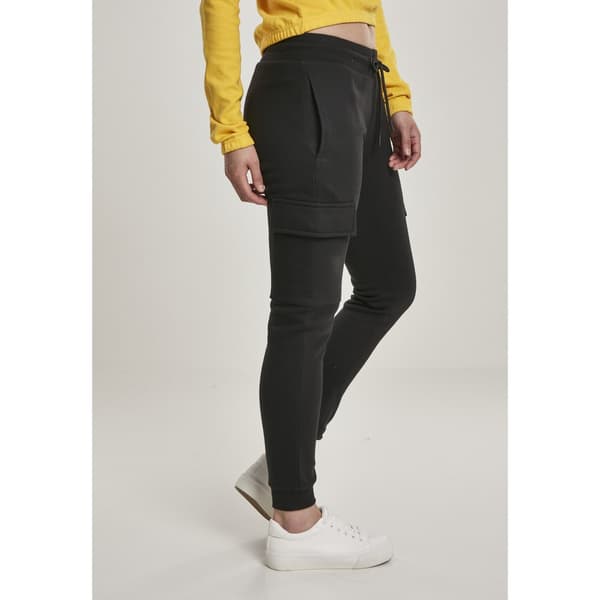 Urban Classics Camo Terry Bukser Sort S Kvinde