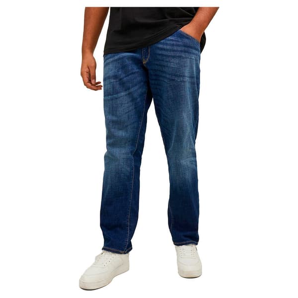 Jack & Jones Glenn Fox Ge 348 Slim Fit Plus Size Jeans Blå 40 / 30 Man