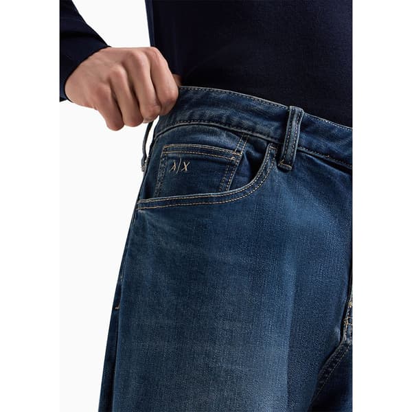 Armani Exchange 8nzj13_z3shz Farkut Sininen 29 / Regular Mies