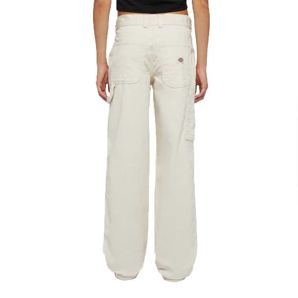 Dickies Corduroy Carpenter Housut Valkoinen,Harmaa 30 / Regular Nainen