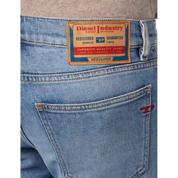 Diesel A03562-0grdi 2019 D Strukt Jeans Blå 34 / 30 Mand