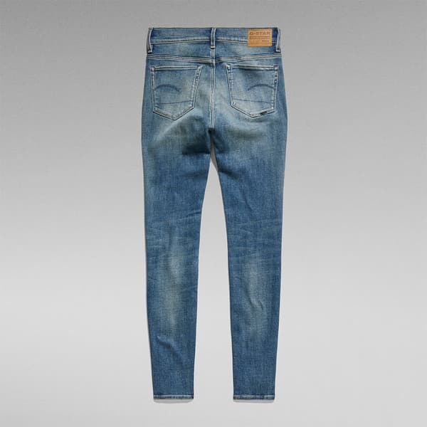 G-star 3301 Skinny Fit Jeans Blå 26 / 32 Kvinna