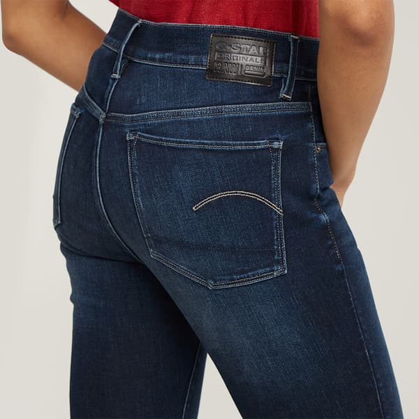 G-star 3301 Skinny Jeans Blå 29 / 32 Kvinna