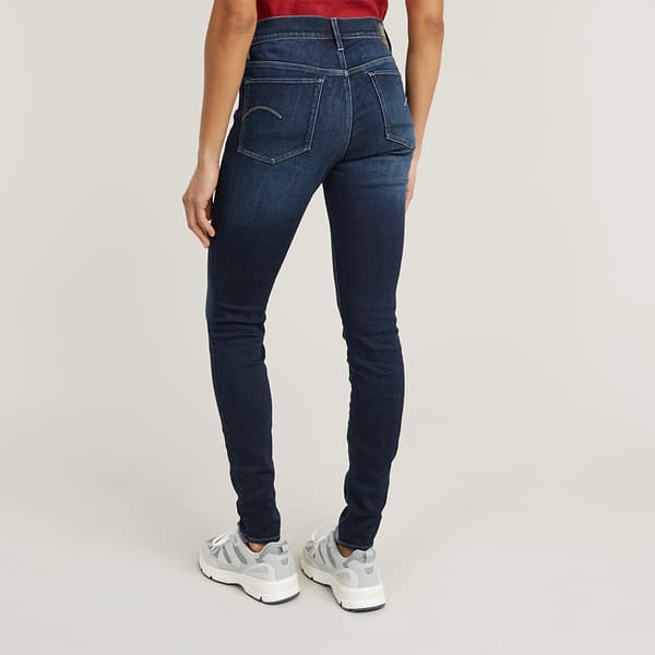 G-star 3301 Skinny Jeans Blå 29 / 32 Kvinna