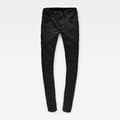 Miniatyrbillede 3 af 5: G-star Lynn D-mid Waist Super Skinny Jeans Sort 23 / 30 Kvinde