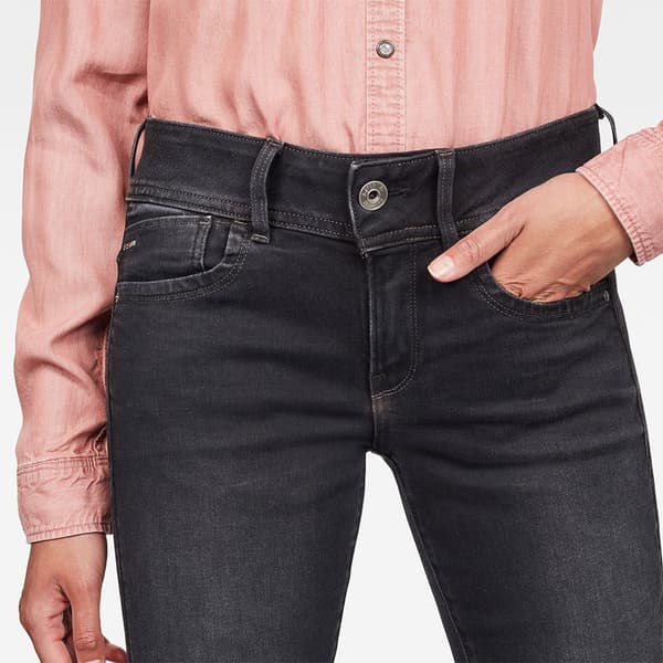 G-star Lynn Mid Waist Skinny Jeans Blå 25 / 32 Kvinna