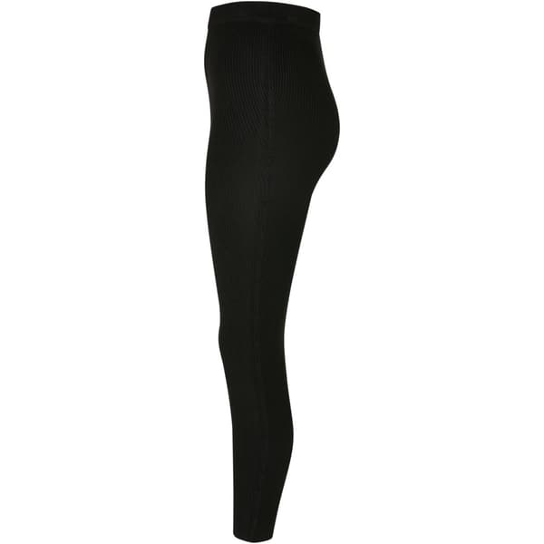Urban Classics Knit Korte Leggings Sort 3XL Kvinde