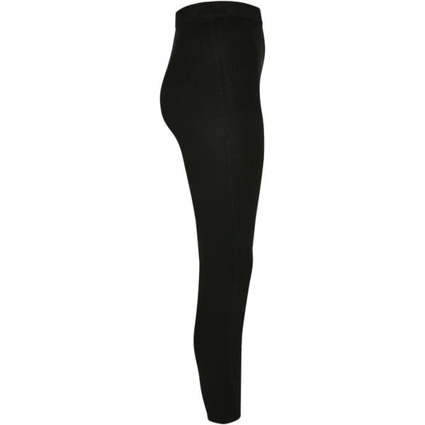 Urban Classics Knit Korte Leggings Sort 3XL Kvinde