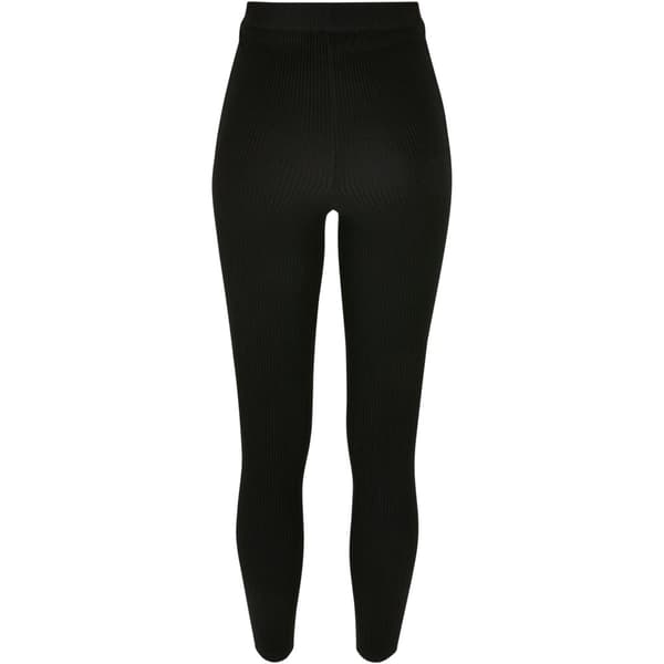 Urban Classics Knit Korte Leggings Sort 3XL Kvinde