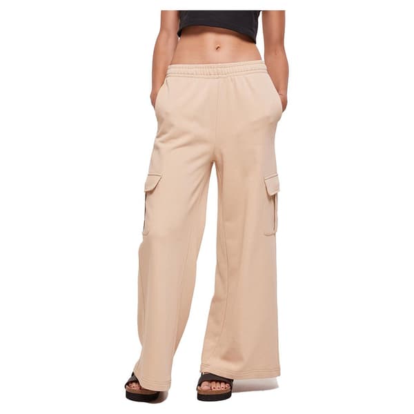 Urban Classics Terry Cargobukser Med Høj Talje Beige 5XL Kvinde