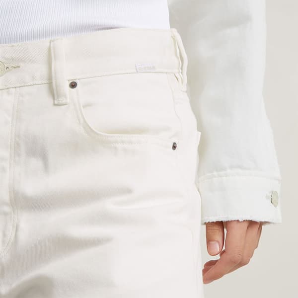 G-star Bowey 3d Boyfriend Jeans Beige 28 / 30 Kvinna