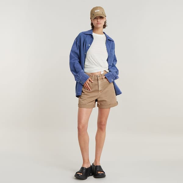 G-star D24612-c106 Shortsit Beige 28 Nainen