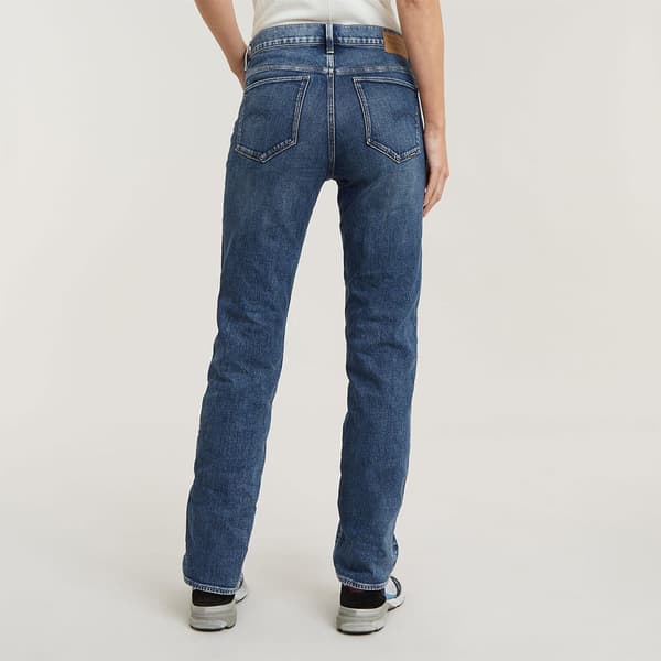 G-star Strace Straight Fit Jeans Blå 32 / 30 Kvinna