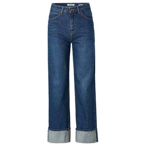 Salsa Jeans True With Cuff Farkut Sininen 32 / 32 Nainen