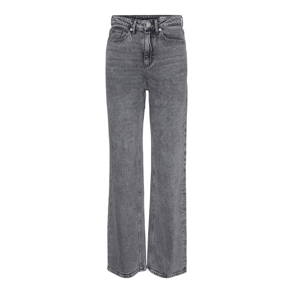 Vero Moda Tessa Wide Ra206 Korkeavyötäröiset Farkut Harmaa 30 / 34 Nainen
