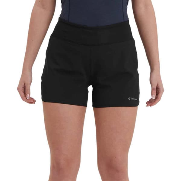 Montane Slipstream 4´´ Shorts Svart M Kvinna