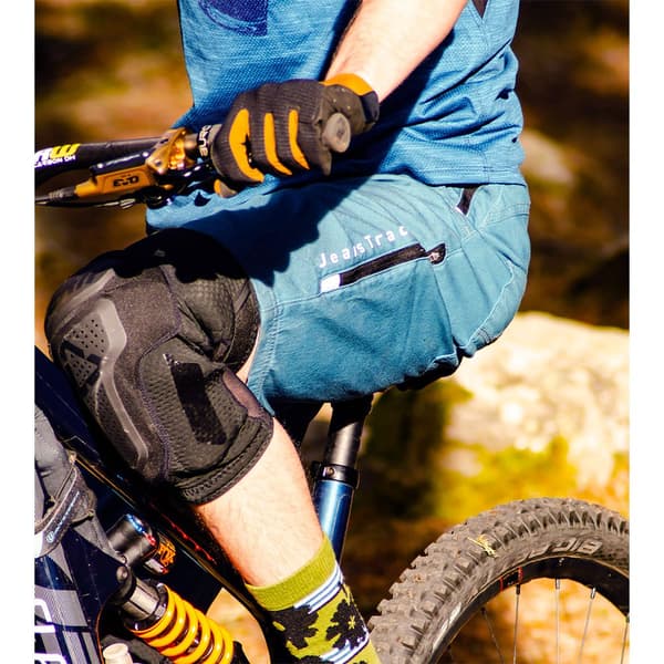 Jeanstrack Drop Petrol Shorts Blå XL Mand