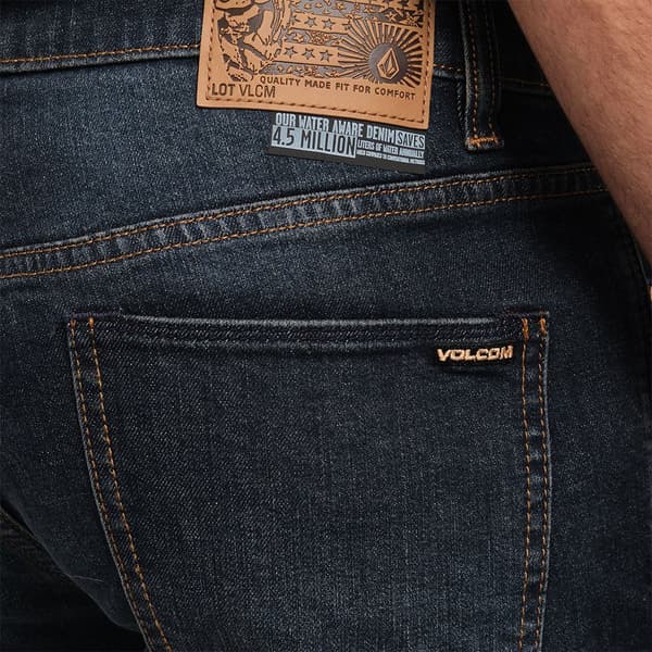 Volcom Vorta Jeans Sort 32 / 32 Mand
