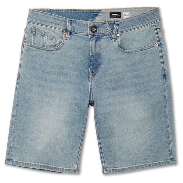 Volcom Solver Korta Jeans Blå 32 Man