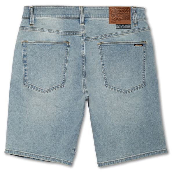 Volcom Solver Korta Jeans Blå 32 Man