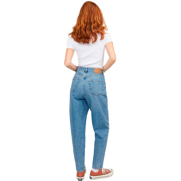 Jack & Jones Lisbon Mom Cr4022 Korkeavyötäröiset Farkut Sininen 31 / 32 Nainen