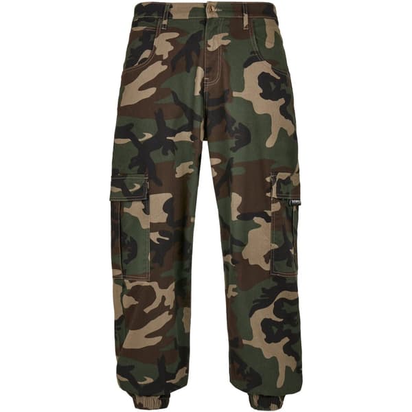 Southpole Camo Mid Waist Cargobukser Grøn 30 Mand