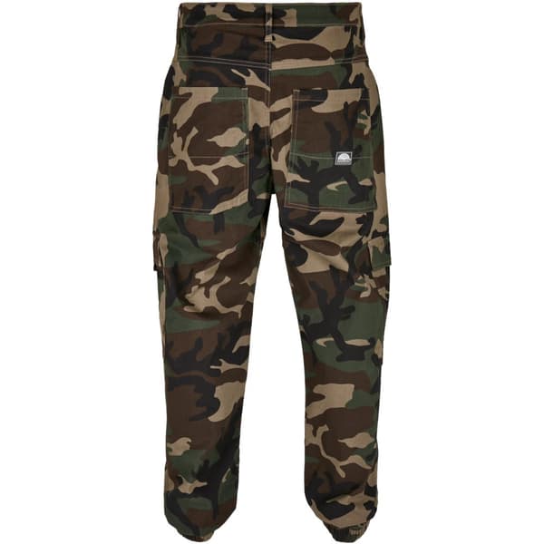 Southpole Camo Mid Waist Cargobukser Grøn 30 Mand